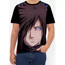 Camiseta Madara Uchiha Naruto Camisa Masculina Animes Top26