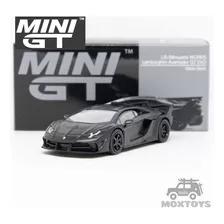 Mini Gt, Modelo Silhouette Works, Modelo Aventador Gt Evo, N