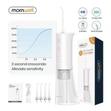 Aparelho Irrigador Oral Dental Mornwell 4 Bicos Recarregável