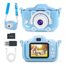 Cámara Digital Hd 1080p Con Tarjeta De 32gb Para Niños