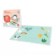 Kit Com 8 Jogos Americanos Descartáveis Baby Eats Likluc