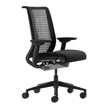 Silla De Oficina Steelcase Think Chair Licorice 3d Negro 