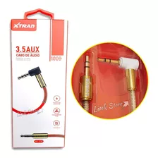 Cabo Audio Plug P2 X P2 Anti Nó 1 Metro Alta Qualidade Xtrad