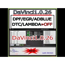 Davinci 1.0.26 - Dpf Egr Dtc Flaps Tva Adblue