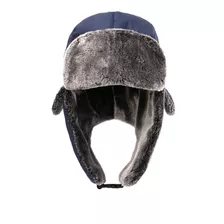 Gorro Ruso Aviador Invierno Hombre Mujer Gorro Ushanka Caza