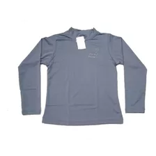 Kit 3 Blusa Camisa Proteção Uv50+ Infantil Cores Lisas