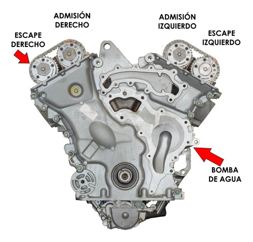 Arbol De Levas Escape Der Jeep Wrangler 2012 Dohc 3.6l Mopar Foto 3