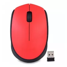 Mouse Sem Fio M170 Logitech Vermelho