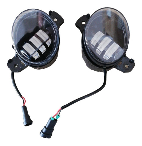 Par Faros Auxiliares Niebla Led F115 Renault Clio 2002 2003 Foto 2