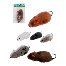 Kit 20 Ratinho Pelúcia A Fricção Animais Brinquedo Cães Gato