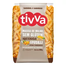 Massa Fusilli Sem Gluten 500g Quinoa Tivva