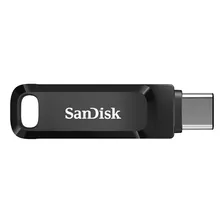 Sandisk Ultra Dual Drive Go Pendrive 128gb 3.1 Gen 1 Negro Y Plateado