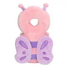 Mochila Protectora Cabeza Bebé Rosa, Cojín Seguro Para