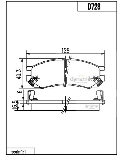 Balatas Semimetalicas Delanteras Saturn Sc2 L4 1.9l 97/02 Foto 2