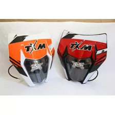 Careta Delantera Luz 5 Led Txm Ktm Enduro Universal