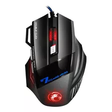 Mouse Gamer Laser X7 3200dpi Usb Led 7 Botões Pro T18