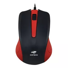 Mouse Usb Ms-20rd Vermelho C3tech