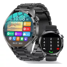 Reloj Inteligente Hombre Gt4 (gps) Smartwatch Llamada/steel