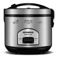 Panela Elétrica A Vapor Mondial Pe-42 - Inox 127v-amassado