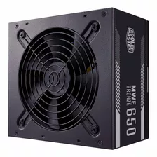 Fuente De Poder Para Pc Cooler Master Technology Mwe Bronze Series Mpe-6501-acaab 650w Black 100v/240v