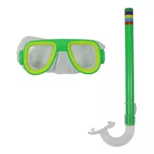 Kit Mergulho Snorkel Premium Infantil Silicone Natação