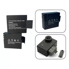 Bateria Sj4000 Recarregável 3.7v Para Câmera Filmadoras Ação