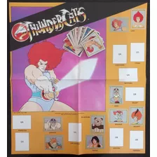 Raríssimo Poster Thundercats 1986 + Figs Nunca Coladas.