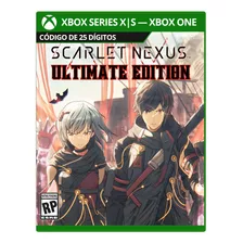 Scarlet Nexus Ultimate Edition Xbox - Código De 25 Dígitos