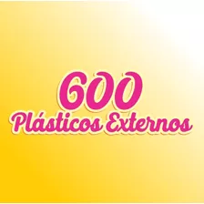 600 Plásticos Externos. Proteção Lp Disco De Vinil.
