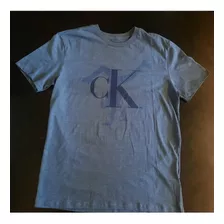 Camiseta Original Calvin Klein Jeans Dance Azul-marinho