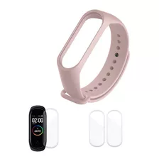 Kit 1 Pulseira Xiaomi Mi Band 3 E Mi Band 4 + 2 Peliculas 9d