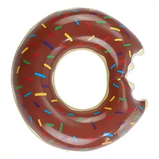 Flotador Piscina Diseño Dona Marron 70cm Flotador Donut Redondo Salvavidas Flotadores Inflables Para Piscina Qatarshop Flotadores Para Alberca O Playa Verano