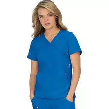 Polera Clínica Mujer Azul Rey Tens 316-020 Koi Llite