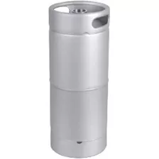 Barril De Chopp Inox 20 Litros Slim C/ Tubo Sifão - Novo