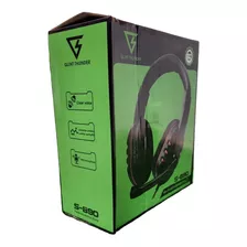 Auriculares Gamer Glint Thunder S-890 Micrófono Pc Xbox Ps4 