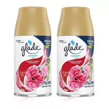 Kit 2 Refil Glade Automatic Frutas E Flores Vibrantes 269ml