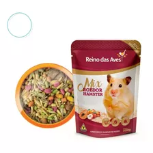 Ração Alimento Hamster Gold Mix Roedores 500g Reino Das Aves