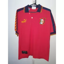 Camiseta Deportivo Español Puma 1998 #9 Pepe Basualdo T.1 