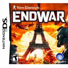 Jogo Tom Clancys Endwar Nintendo Ds Midia Fisica Ubisoft