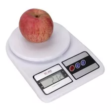 Balança Digital De Cozinha Dieta Comida Alta Precisão Capacidade Máxima 10 Kg Cor Branco