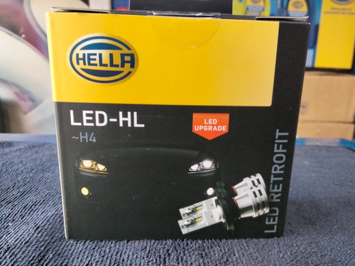 Hella Focos Led Retrofit H4 9003 200% + Luz 6500k Plug\u0026play Foto 4