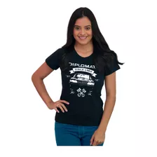 Camiseta Feminina Carros Antigos Opala Diplomata Ref-1 Blusa