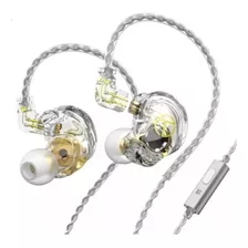 Audífonos In Ear Trn St2 (negros) Con Micro Color Blanco