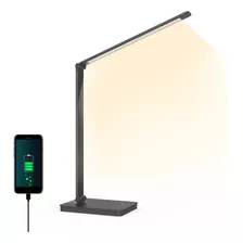 Lámpara De Escritorio Mesa Led Para Lectura Estudio 5 Modos