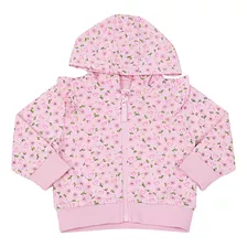 Polerón Bebe Zipper Color Rosado Corona