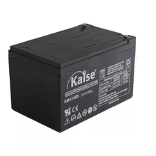 Bateria Estacionária Vrla 12v 12ah Kaise Kb12120 Alarme Luz