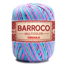 Barbante Barroco Multicolor 400g 452m N°6 - Escolha A Cor