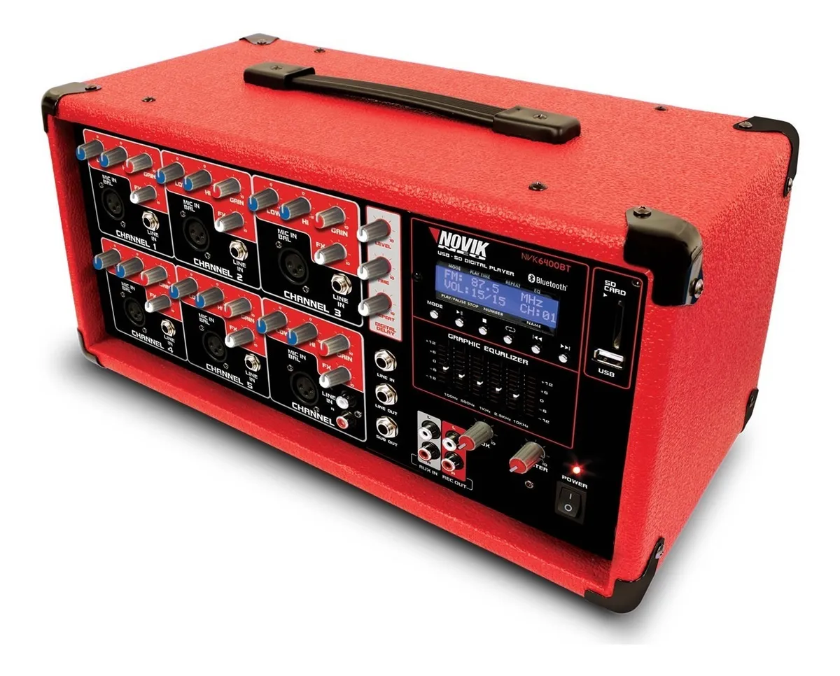 Switcher Sumador Mixer Digital Xta Mx36 para 3 Consolas Electrónica