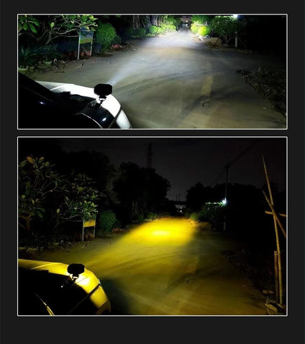 Foco Led Con Lente De 19200 Lmenes, 96 W, Para Coche O Moto Foto 9