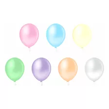 Balão Bexiga Pérola 5 Polegadas Sortido Infantil Revelação